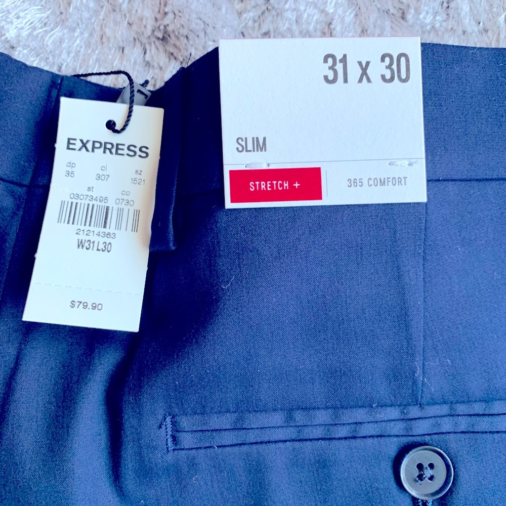 Express Navy Blue Pants-4 NEW pants